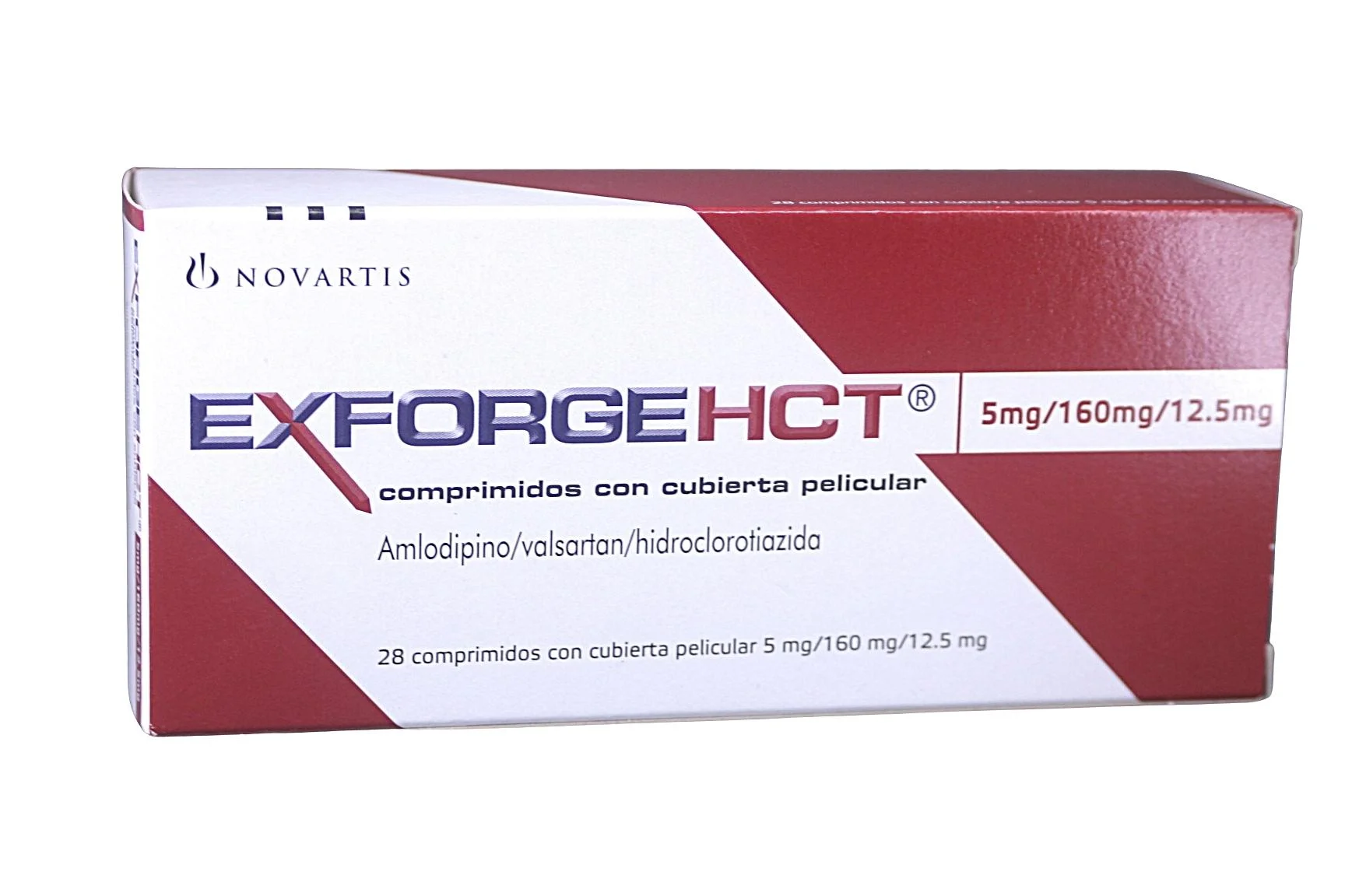 Exforge 5mg/160mg/12.5mg