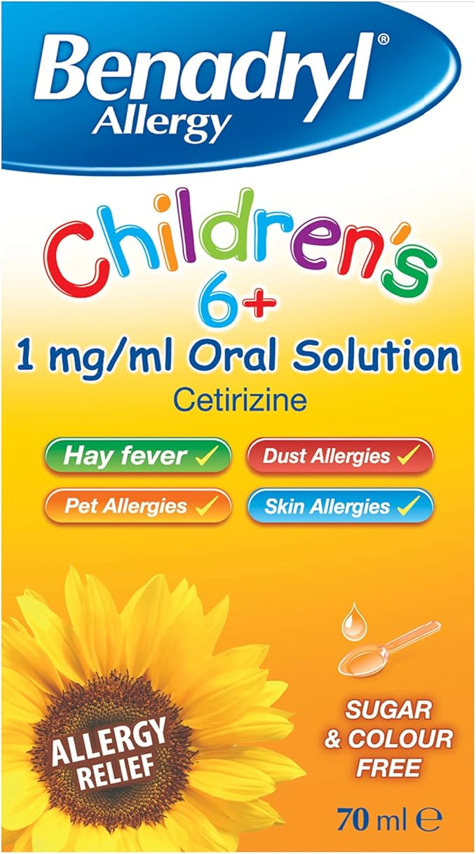 Benadryl Allergy Solution 70ml