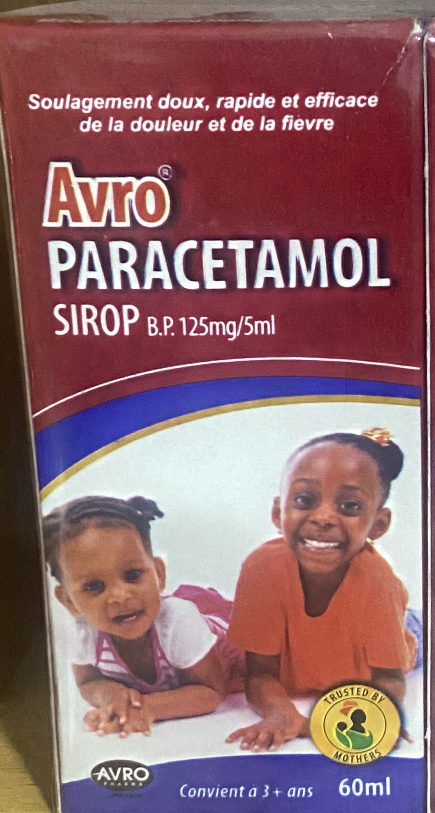 Avro Paracetamol Syrup 60ml