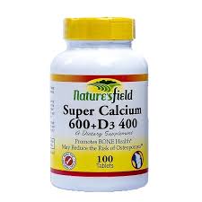 Nature's Field Calcium+vit d tab