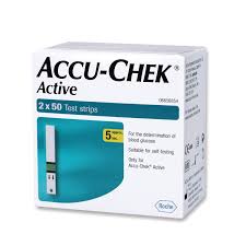 ACCUCHEK ACTIVE TEST STRIPS