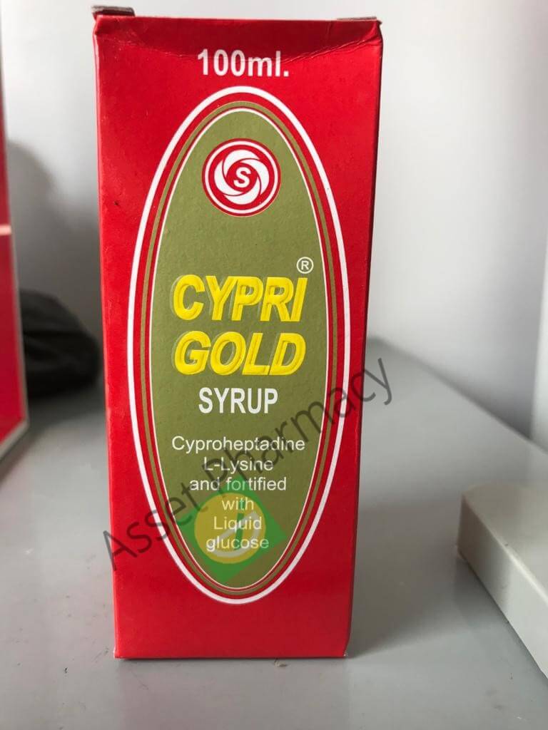 CYPRIGOLD SYRUP 100M