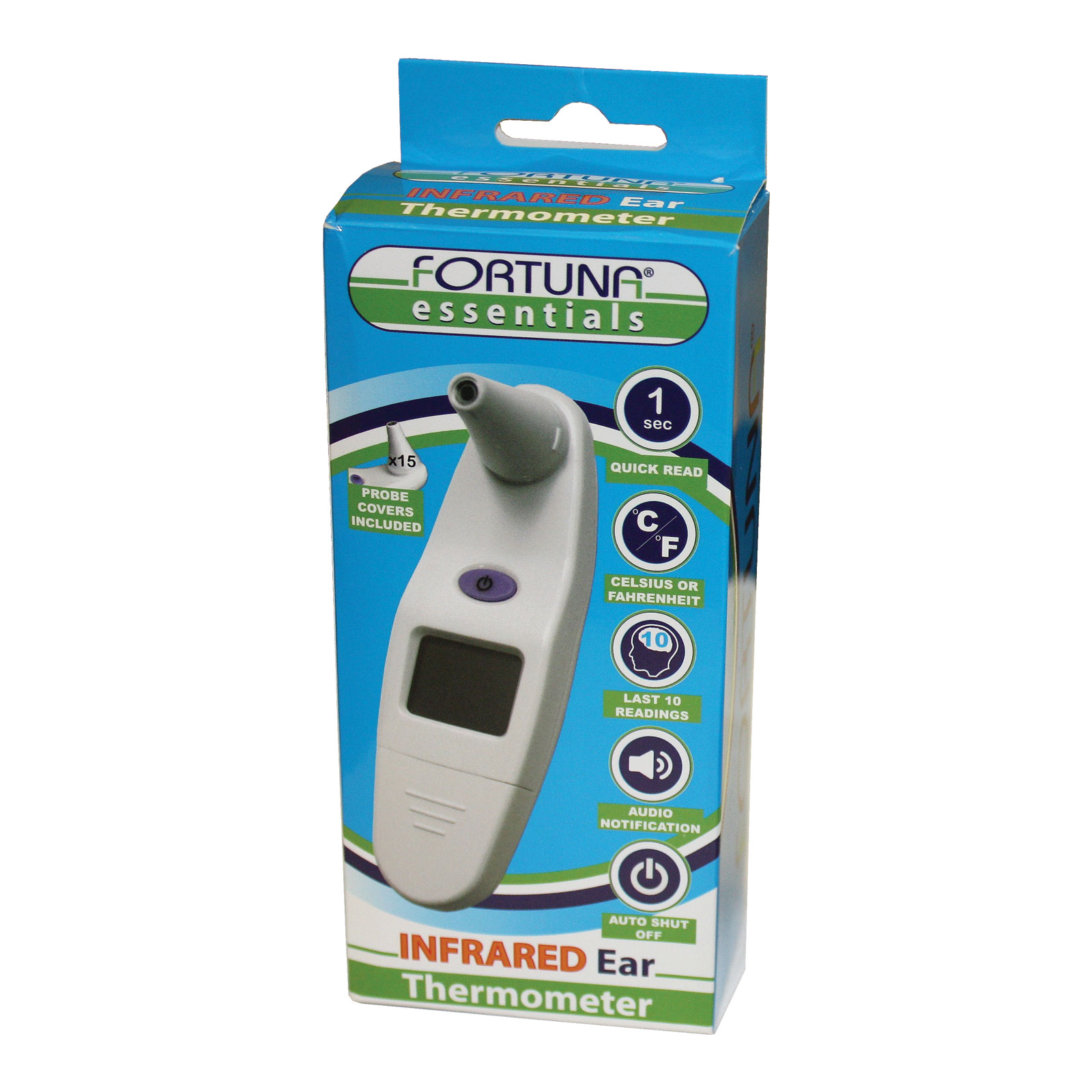 FORTUNA THERMOMETER INFRARED WITH EAR  PROBE (FT1689)