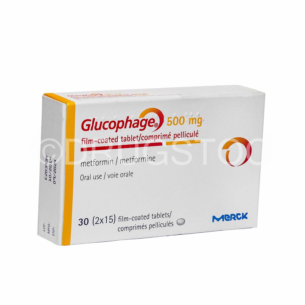 Glucophage 500mg x 30